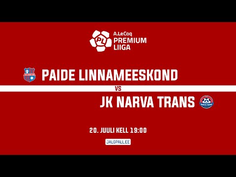 PAIDE LINNAMEESKOND - JK NARVA TRANS, A. LE COQ PREMIUM LIIGA 21. voor