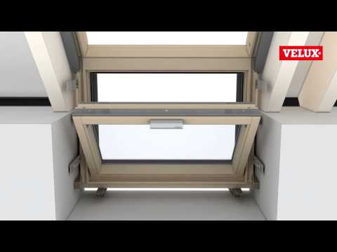 VELUX sloping and vertical combination VFE