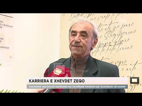 Xhevdet Zeqo/ Klarinetisti nga Devolli vlerësohet me Certifikatë Vlerësimi për kontributin në muzikë