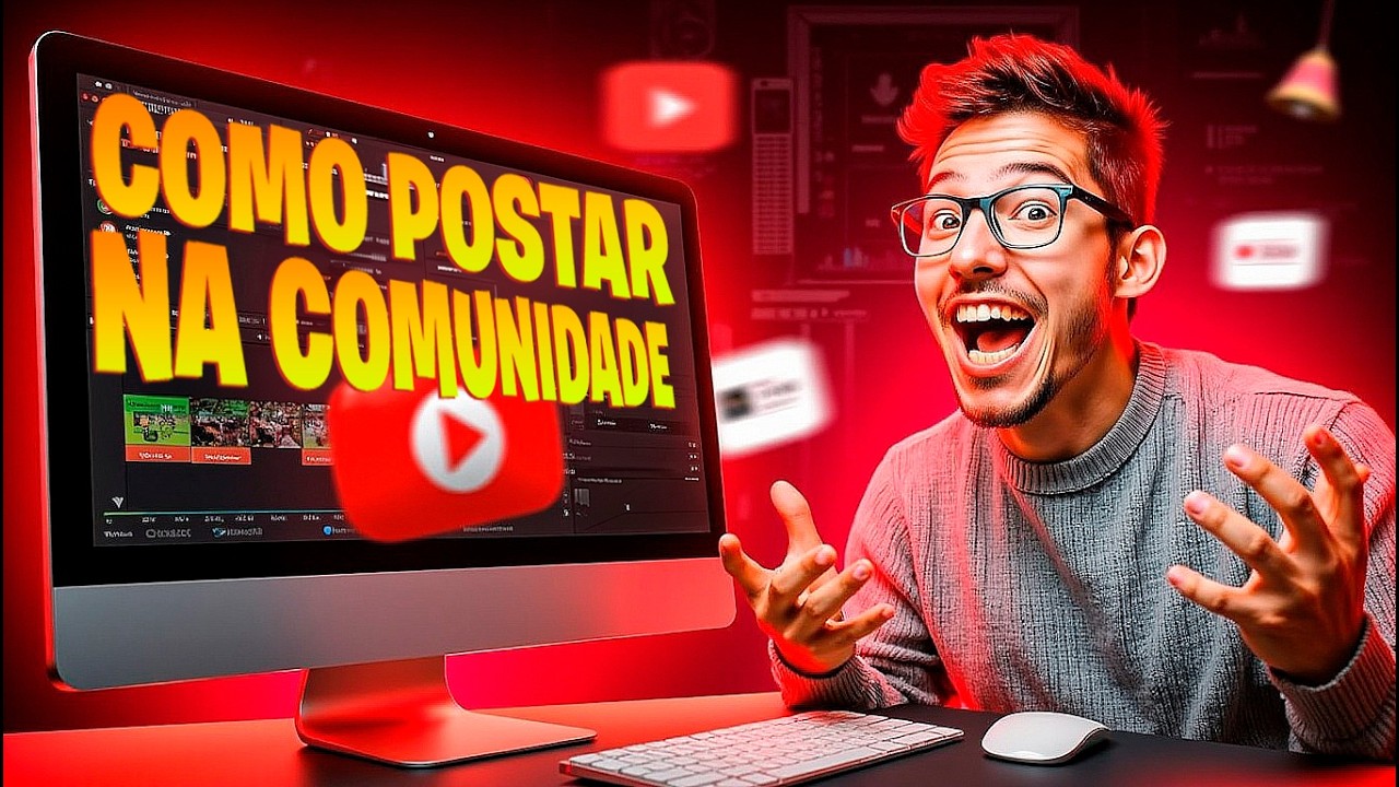 Como Postar na Aba Comunidade do Youtube | TUTORIAL COMPLETO