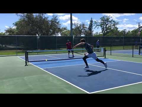 Collin Shick vs Jason Garriotte - 2nd Round Pro Singles Pickleball - PPA Florida Open - Daytona, FL