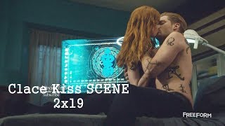 Shadowhunters 2x19  Clary Jace Kiss Reveal True Feelings Clace Scene Season 2 Episode 19