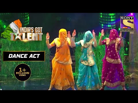 Pallu Girls के इस Act में है Dance और Comedy का Perfect Mix | India's Got Talent Season 8 |Dance Act