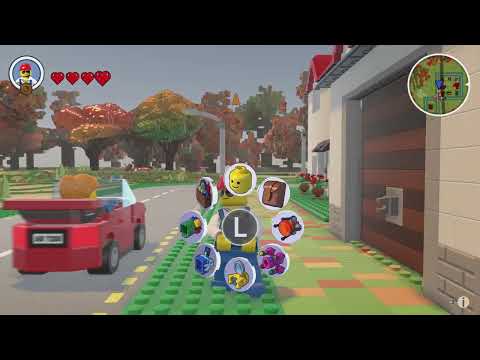 Building an underground highway in LEGO Worlds