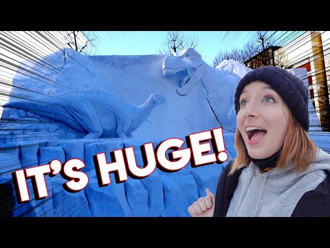 日本最大的雪節！ (Japan's Biggest Snow Festival!)