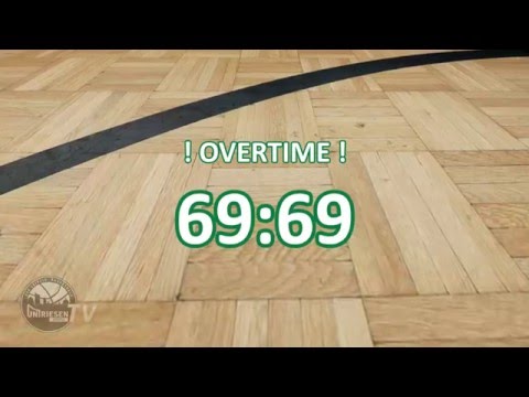 Triple-Overtime !!! Highlights - Giants Nördlingen vs. Uni-Riesen Leipzig 21.02.2016