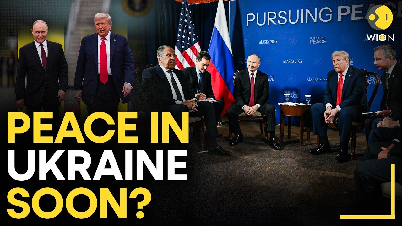 Russia-Ukraine War: Peace In Ukraine SOON? Trump & Putin Begin High-Stakes Talks In Alaska | WION