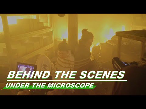 BTS:  Zhang Ruoyun and Fei Qiming are Trappes in the Fire | Under The Microscope | 显微镜下的大明 | iQIYI