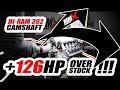MMX Hi RAM 392 Camshaft Vs Stock 126 Horsepower Gain At MMX ModernMuscleXtreme Com