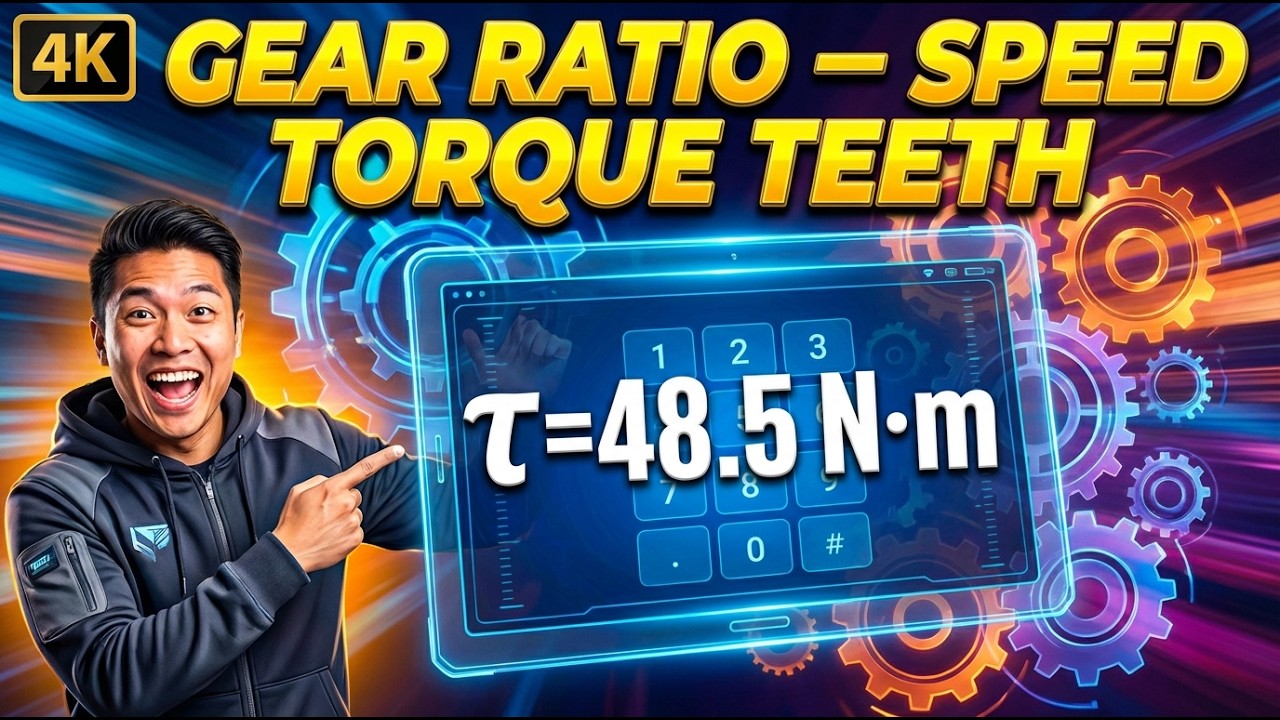 Gear Ratio Calculator — Speed Torque Teeth
