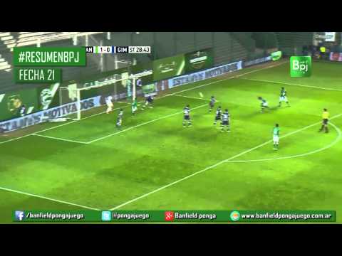 Resumen BPJ- Fecha 21: Banfield vs Gimnasia Esgrima La Plata