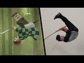 Stunts From Demon Slayer In Real Life Kimetsu No Yaiba