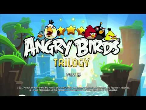 Angry Birds Trilogy Title Screen (PS3, 360)