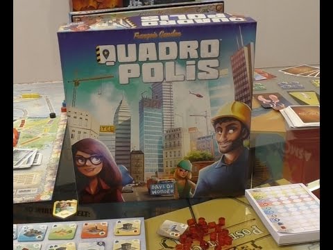 Quadropolis von Days of Wonder - Vorstellung @Spielwarenmesse Nürnberg 2016