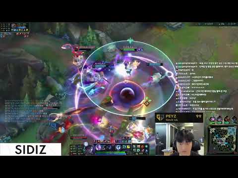 GEN G Peyz play Aphelios Full Build damage delete Jinx in Q
