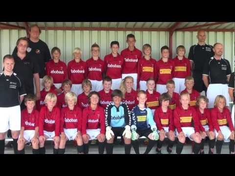 D selectie FC Rijnvogels op de foto