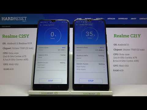 Realme C25Y vs Realme C21 | Antutu Storage Speed test