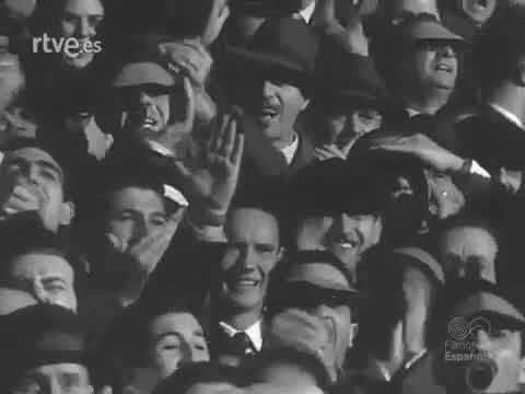 ECC 1955-56. Quarter-finals. Real Madrid - Partizan. Highlights.