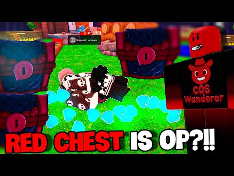 Red Chest is OP?! I Survived 99 Nights with My Friend Lucy!