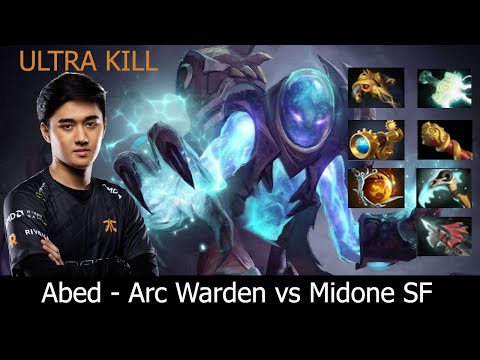 Abed [Arc Warden] vs MidOne [Shadow Fiend] Ranked Game 7.24 Dota 2