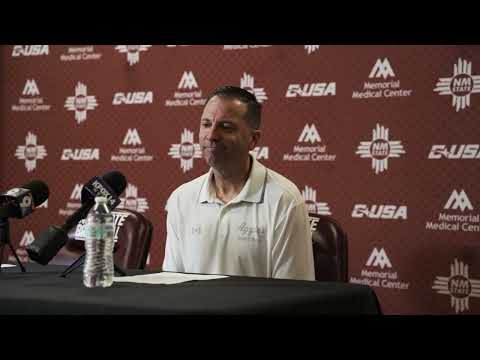 NM State Men's Basketball Postgame Press Conference Jan. 8