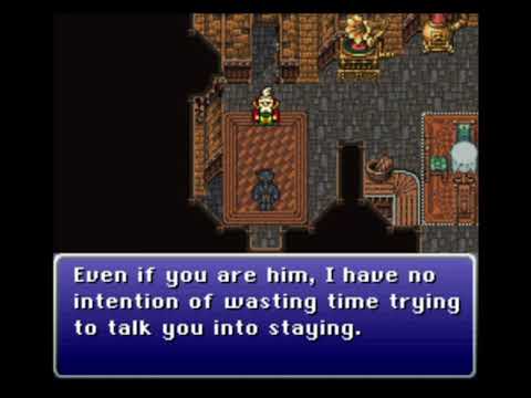 Deleted FFVI Scene! Strago confronts Shadow