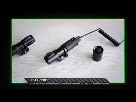 Military Waterproof Green Laser Adjustable LS-L7-1 Rifle Laser Scope Guns and Weapons Army