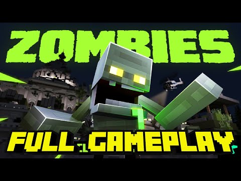 Chaos and Survival in Minecraft - ZOMBIES Map!