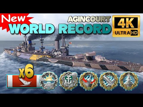 Schlachtschiff Agincourt: Neuer Weltrekord [GGWP] - World of Warships