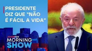 ‘Não é muito’, diz Lula sobre receber R$ 46 mil de salário