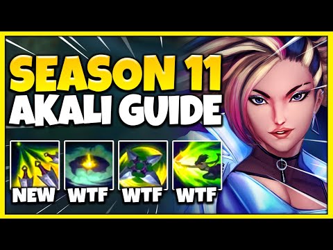 How to WIN EVERY Season 11 Game as Akali [Season 11 Akali Guide] - League of Legends
