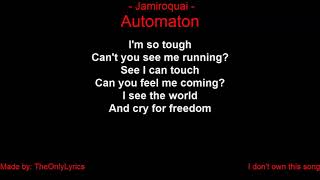 Jamiroquai - Automaton (with lyrics)