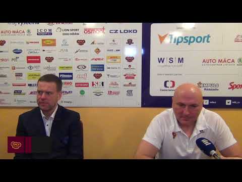 TELH 2017/2018: Dukla - Liberec 0:2, trenéři