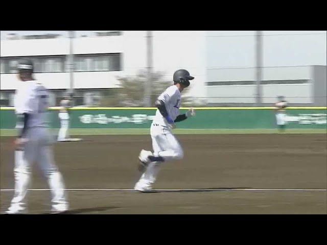 【ファーム】ライオンズ・西川 先頭打者ホームランですぐさま反撃!! 2021/4/8 L-F(ファーム)