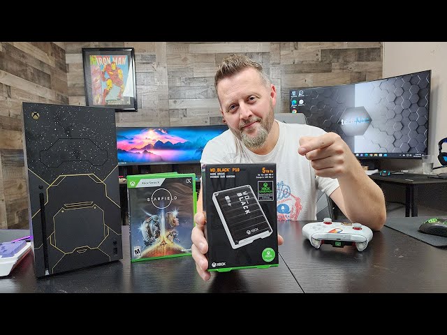 Vídeo relacionado con WD BLACK P10 5 TB Game Drive for Xbox One para obtener acceso a su colección de juegos de Xbox en cualquier lugar, con la compra se incluye 1 mes de suscripción a Xbox Game Pass Ultimate