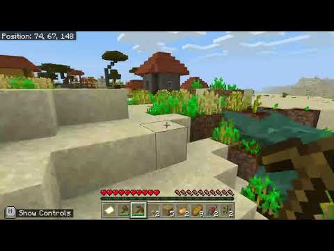 Minecraft Part 1. Cursed villages and biomes.