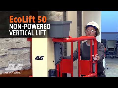 JLG Non Powered Vertical Lifts: EcoLift 50 & EcoLift 70 (Buy, Rent, or Lease)