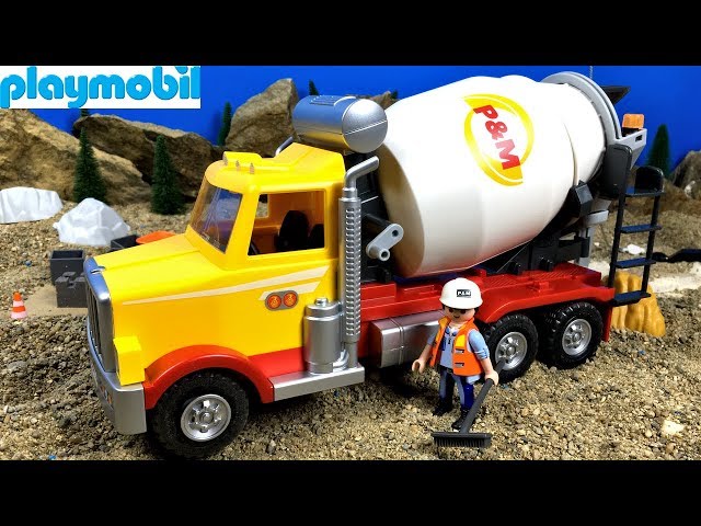 Vídeo relacionado con PLAYMOBIL | Action Heroes | Camión de Obra con grúa | Juguetes de construcción para niños | Set de construcción | para niños a Partir de 4 años | 71750