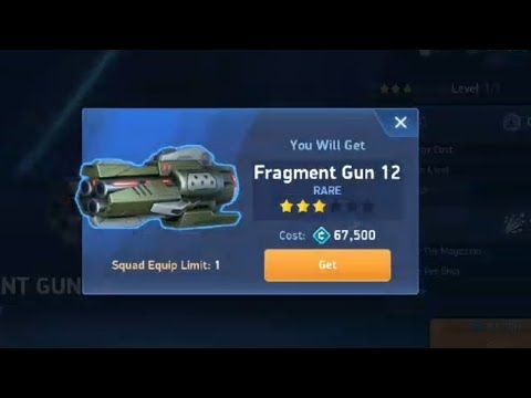 Unlocking FRAGMENT GUN 12