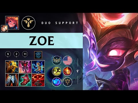 Zoe Support vs Yuumi - NA Challenger Patch 26.01