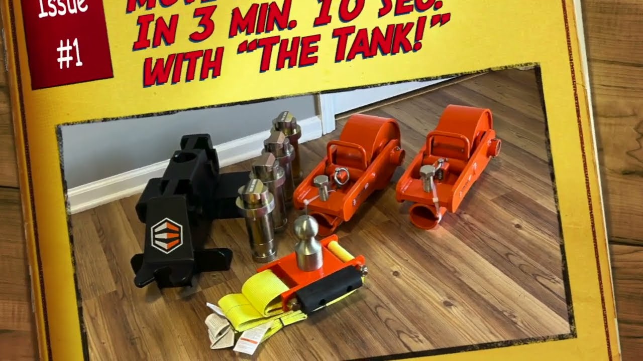 Shipping Container Relocation Kit....Move Your Container In 3 minutes or less