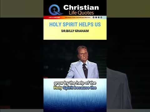 HOLY SPIRIT HELPS US | Billy Graham | #shorts #billygraham #jesus