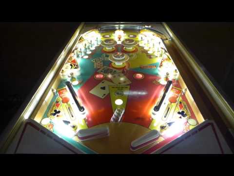 Gottlieb Top Card Pinball Machine Gameplay