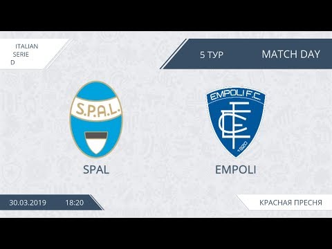AFL19. Italy. Serie D. Day 5. Spal - Empoli