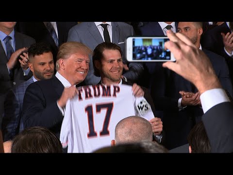 Trump Honors World Series Champion Astros