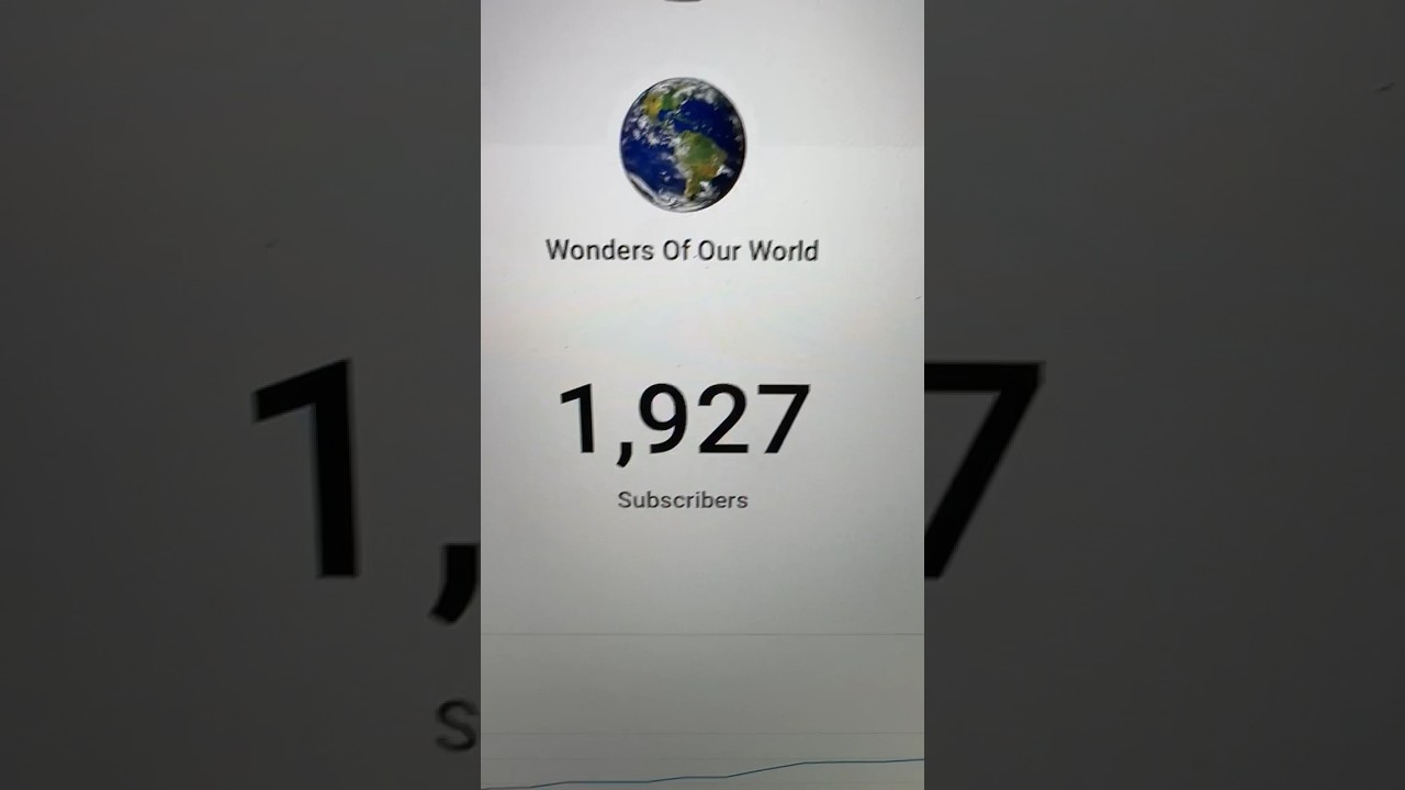 999 subs 1 month ago to 1927! How high will it go? 😱#shorts #short #shortvideo