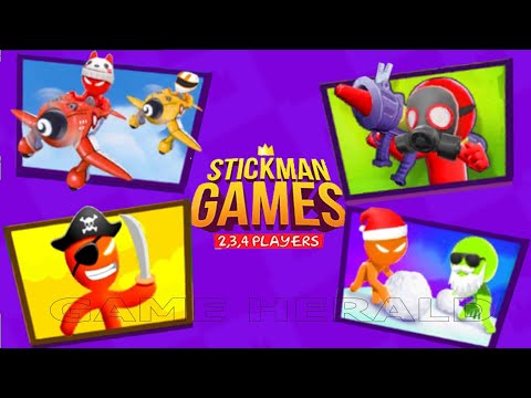 Stickman Party: 1 2 3 4 Player Games Free Android Gameplay