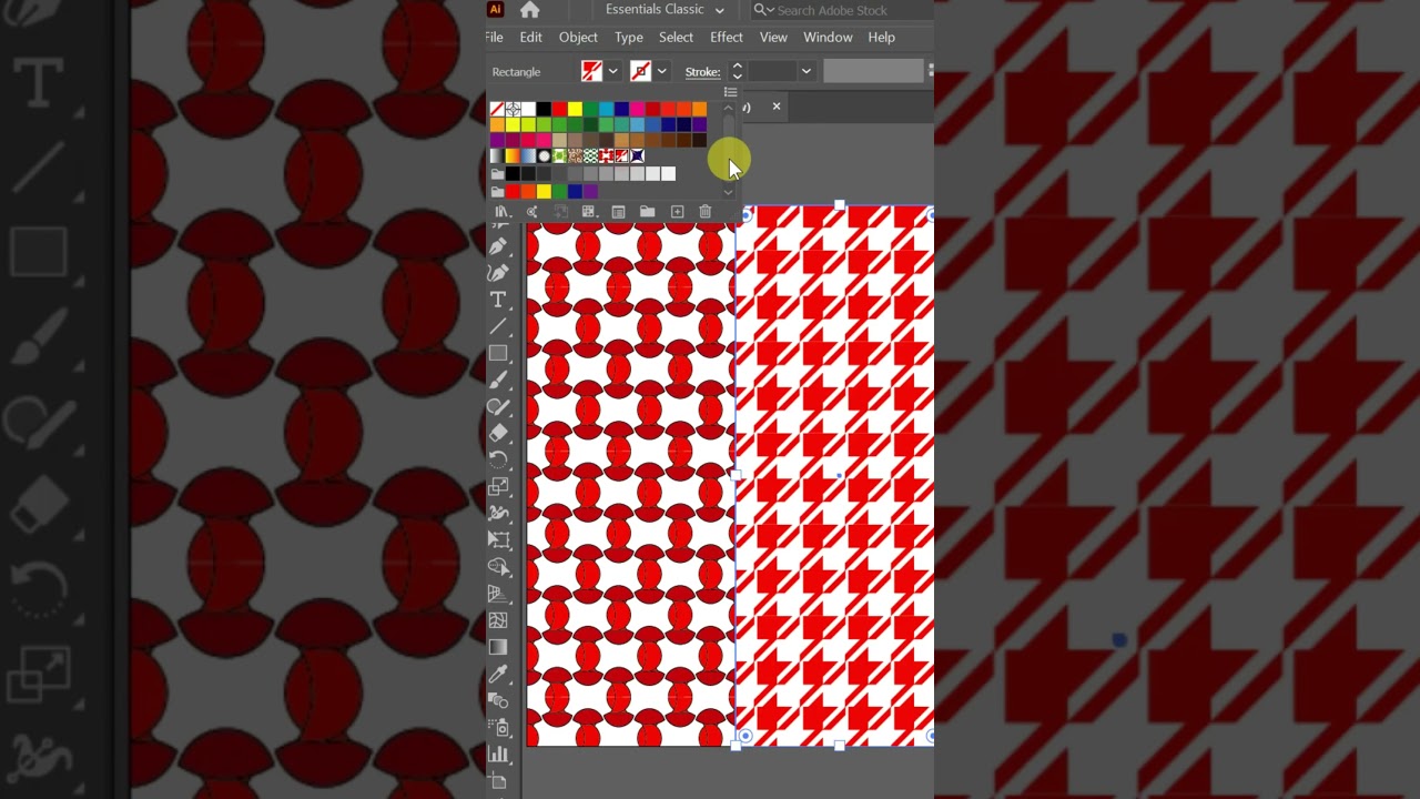 How to Create a Gradient Pattern in Illustrator 🌈✨