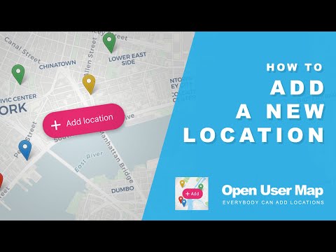 Open User Map: Add a new location