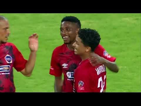Monnapule Saleng Scores Beautiful Goal For The Warriors #DStvCompactCup #CoastalUnited